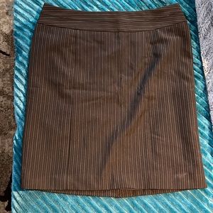 Pin striped skirt size 10 New with tags.